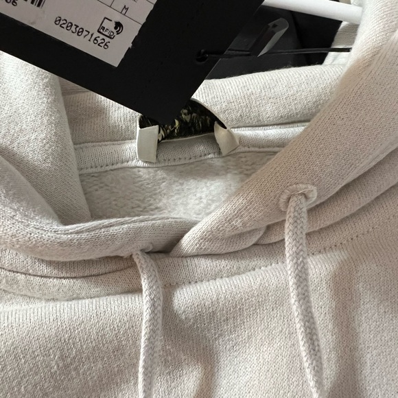 SAINT LAURENT Grey Mirage Logo Hoodie - Picture 12 of 14